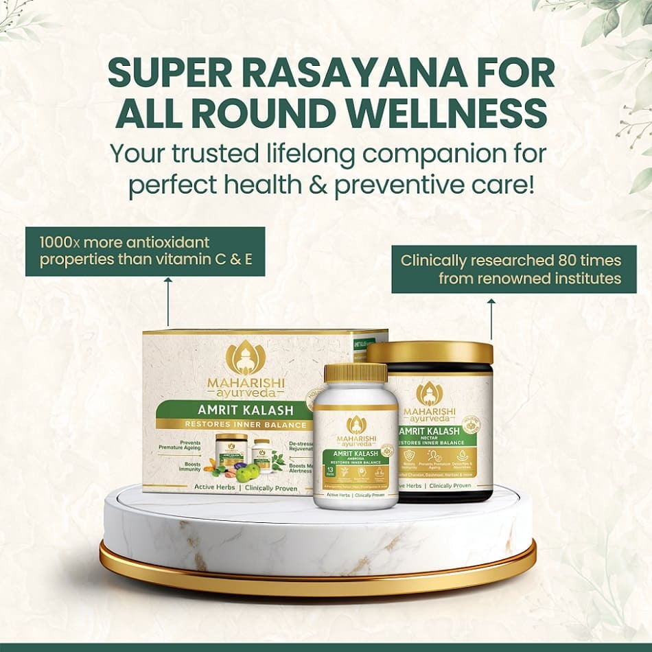 Maharishi Ayurveda Amrit Kalash - Dual Pack Paste and Tablets - Indyancart