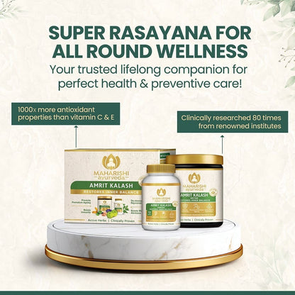 Maharishi Ayurveda Amrit Kalash - Dual Pack Paste and Tablets - Indyancart