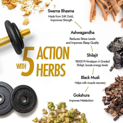 Kapiva Ayurveda Sj Gold Resin - Indyancart