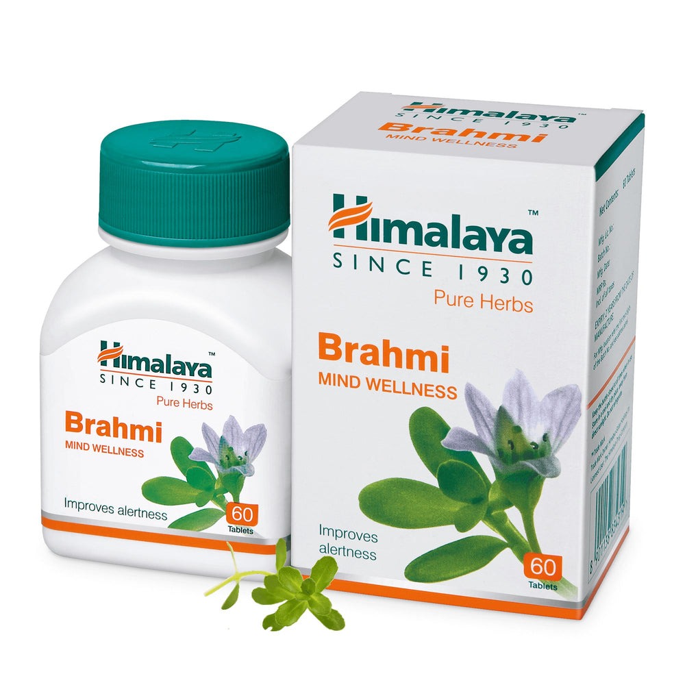 Himalaya Wellness Pure Herbs Brahmi Mind Wellness - Indyancart