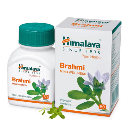 Himalaya Wellness Pure Herbs Brahmi Mind Wellness - Indyancart