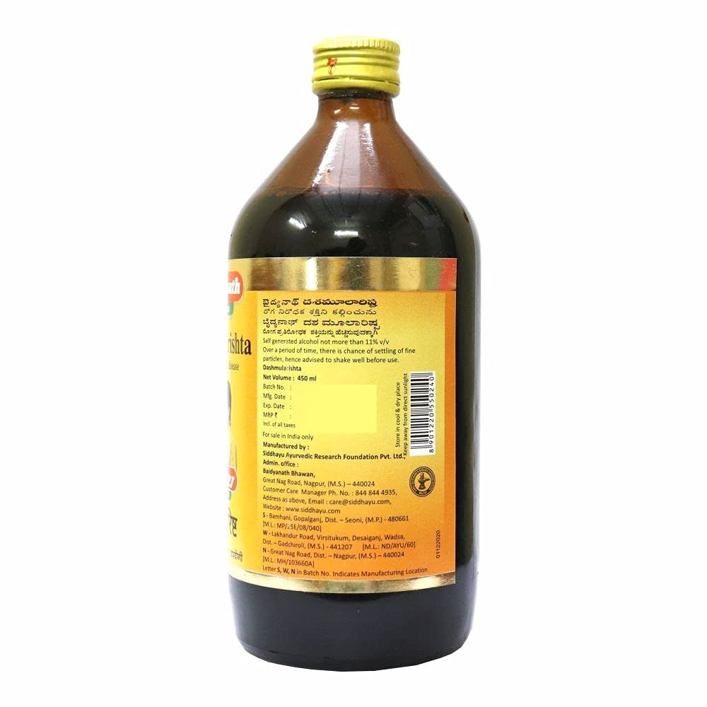 Baidyanath Dashmularist 450 ML