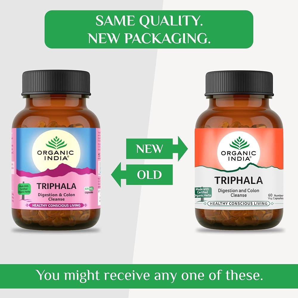 Organic India Triphala Capsules - Indyancart