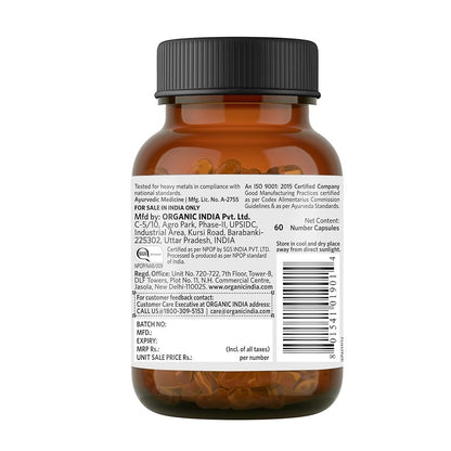 Organic India Triphala Capsules - Indyancart