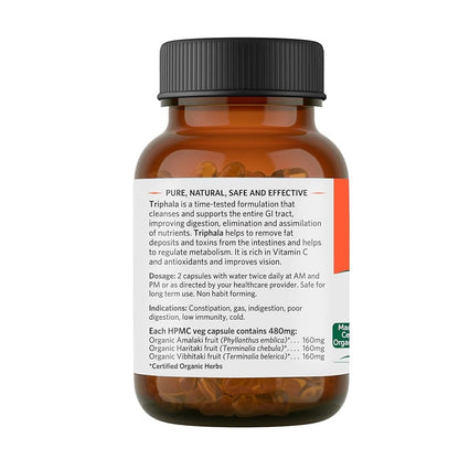 Organic India Triphala Capsules - Indyancart