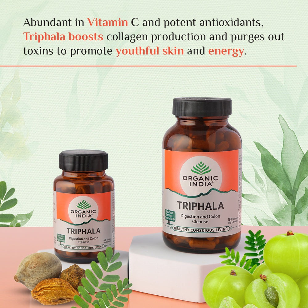 Organic India Triphala Capsules - Indyancart