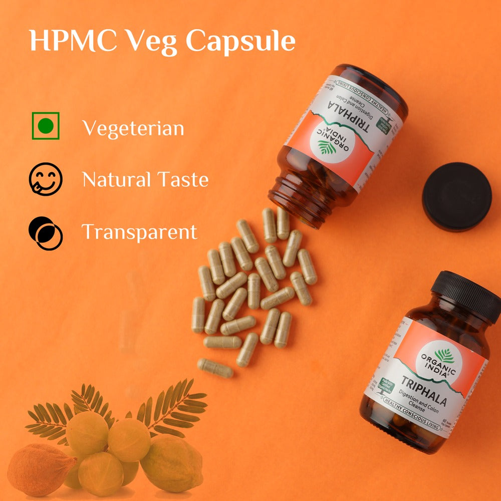 Organic India Triphala Capsules - Indyancart