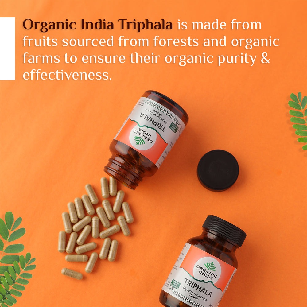Organic India Triphala Capsules - Indyancart