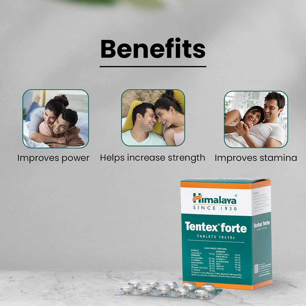 Himalaya Tentex Forte Tablets - Indyancart