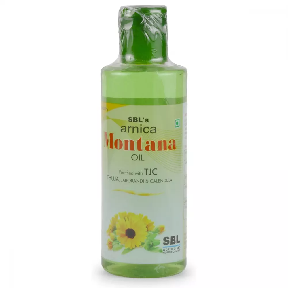 SBL Homeopathy Arnica Montana Hair Oil with Tjc - Indyancart