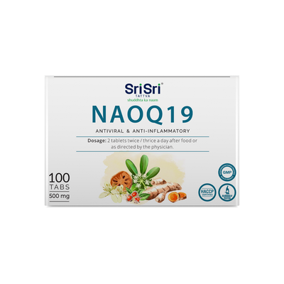 Sri Sri Tattva NAOQ19 Antiviral & Anti Inflammatory Tablets