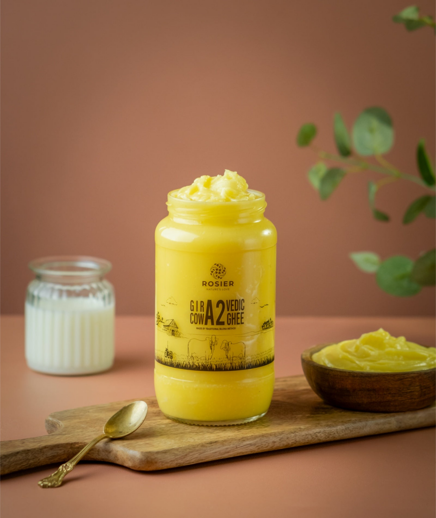 Rosier A2 Gir Cow Bilona Ghee | Traditional Bilona Method A2 Cow Ghee - Indyancart