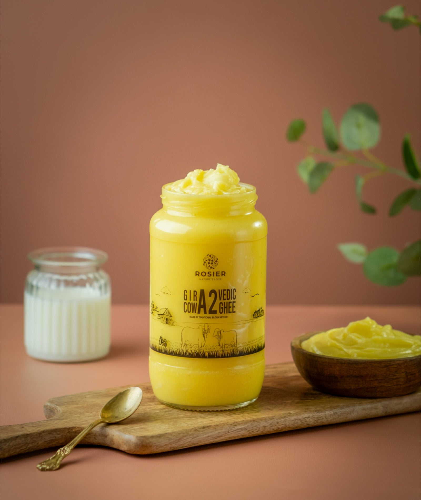 Rosier A2 Gir Cow Bilona Ghee | Traditional Bilona Method A2 Cow Ghee - Indyancart