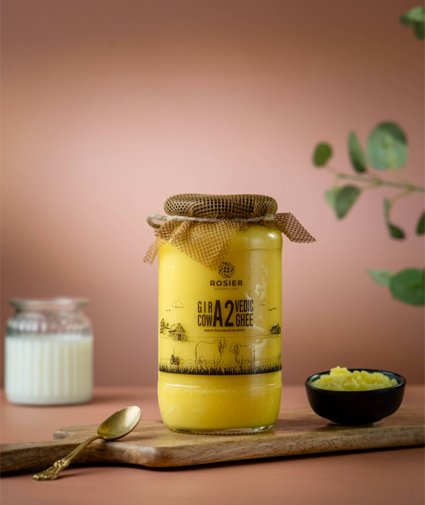 Rosier A2 Gir Cow Bilona Ghee | Traditional Bilona Method A2 Cow Ghee - Indyancart