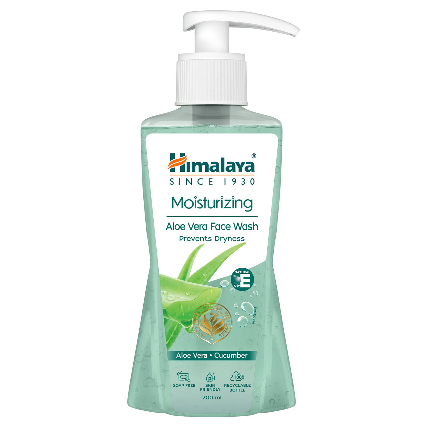 Himalaya Herbals Moisturizing Aloe Vera Face Wash - Indyancart