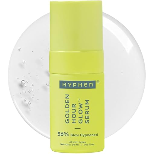 Hyphen By Kriti Sanon Golden Hour Glow Serum With Niacinamide, Alpha Arbutin, Hyaluronic Acid & Kakadu Plum, For Men & Women - Indyancart