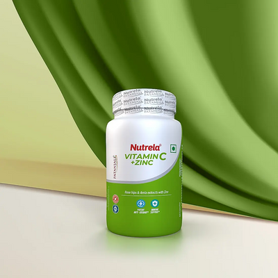 Patanjali Nutrela Natural Vitamin C Plus Zinc Tablets