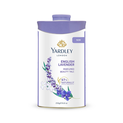 Yardley London English Lavender Perfumed Deodorizing Talc Talcum Powder - Indyancart
