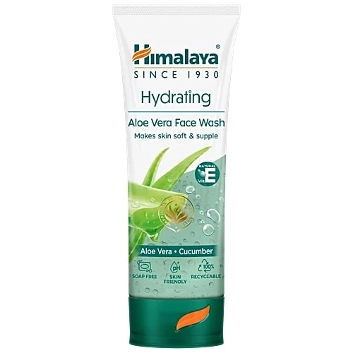 Himalaya Herbals Moisturizing Aloe Vera Face Wash - Indyancart