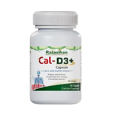 Rajasthan Herbals International Cal-D3+ Capsules