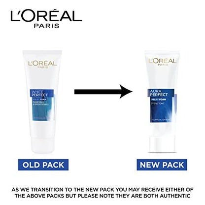LOreal Paris Aura Perfect Milky Foam