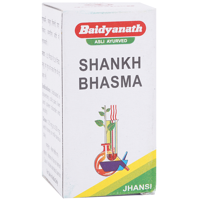 Baidyanath Jhansi Shankh Bhasma - Indyancart