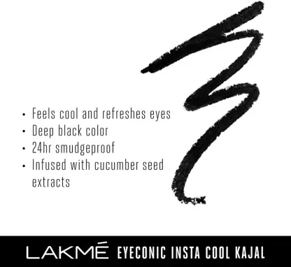 Lakme Eyeconic Insta Cool Kajal - Indyancart