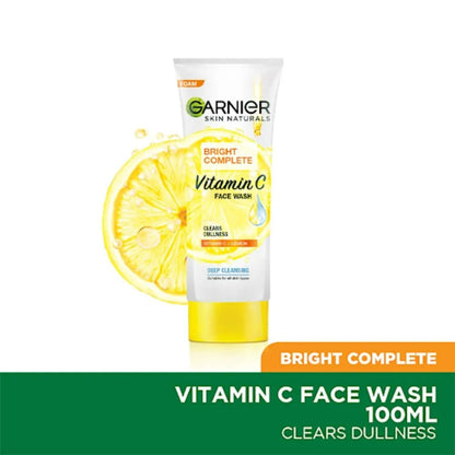 Garnier Bright Complete Vitamin C Facewash - Indyancart