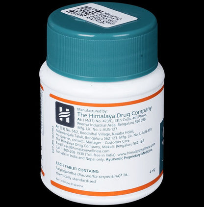 Himalaya Herbals - Serpina Tablets - Indyancart