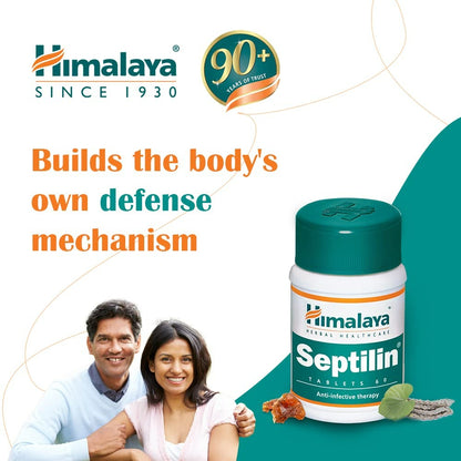 Himalaya Septilin Tablets (60 Tab) - Indyancart