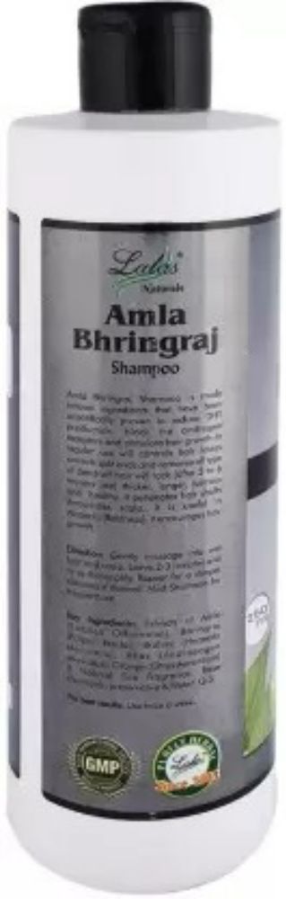 Lalas Naturals Hair Growth Shampoo With Amla & Bhringraj - Indyancart