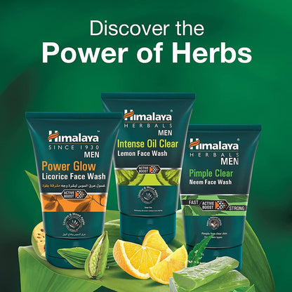 Himalaya Men Pimple Clear Neem Face Wash - Indyancart