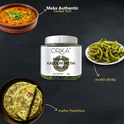 Orika Kasoori Methi Whole - Indyancart