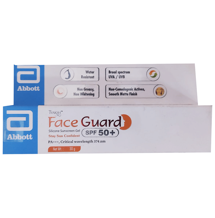 Tvaksh Face Guard Sunscreen Gel SPF 50+ - Indyancart