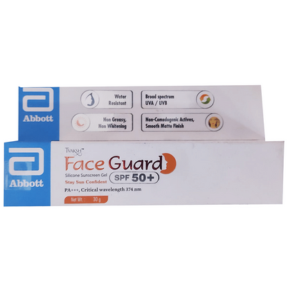Tvaksh Face Guard Sunscreen Gel SPF 50+ - Indyancart