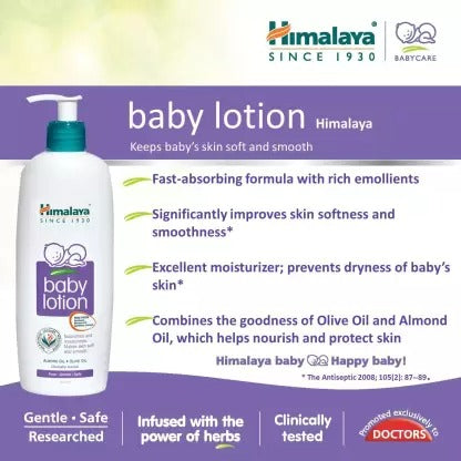 Himalaya Herbals - Baby Lotion - Indyancart