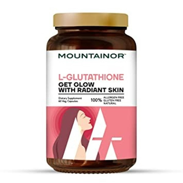 Mountainor L Glutathione Capsules for Healthy & Radiant Skin Capsules - Indyancart