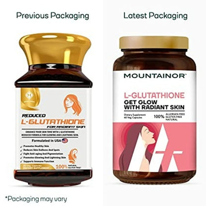 Mountainor L Glutathione Capsules for Healthy & Radiant Skin Capsules - Indyancart