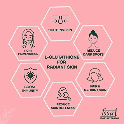 Mountainor L Glutathione Capsules for Healthy & Radiant Skin Capsules - Indyancart