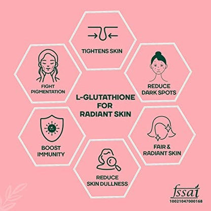 Mountainor L Glutathione Capsules for Healthy & Radiant Skin Capsules - Indyancart