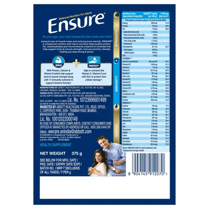 Ensure Nutritional Powder Chocolate Flavour - Indyancart