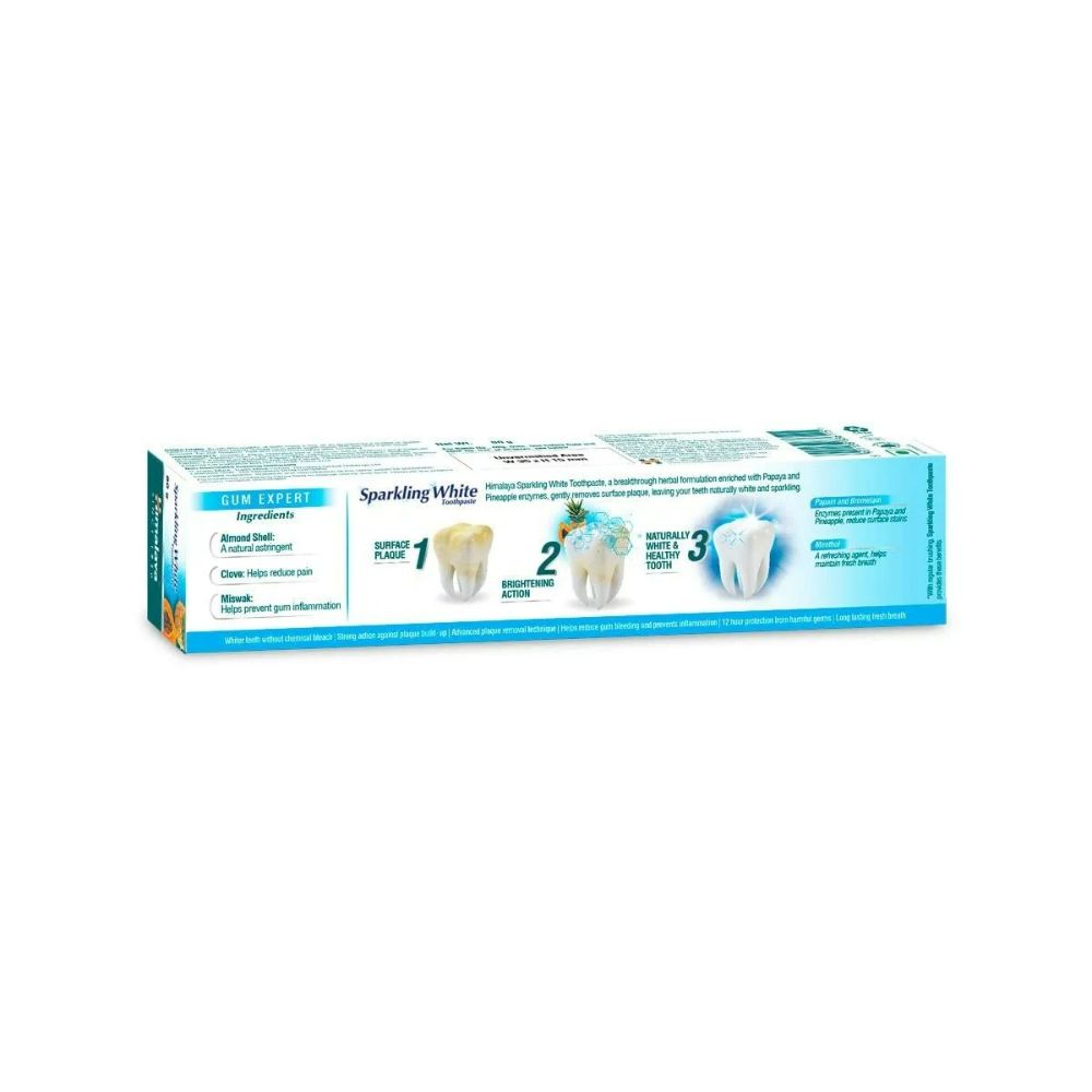 Himalaya Sparkling White Tooth Paste - Indyancart