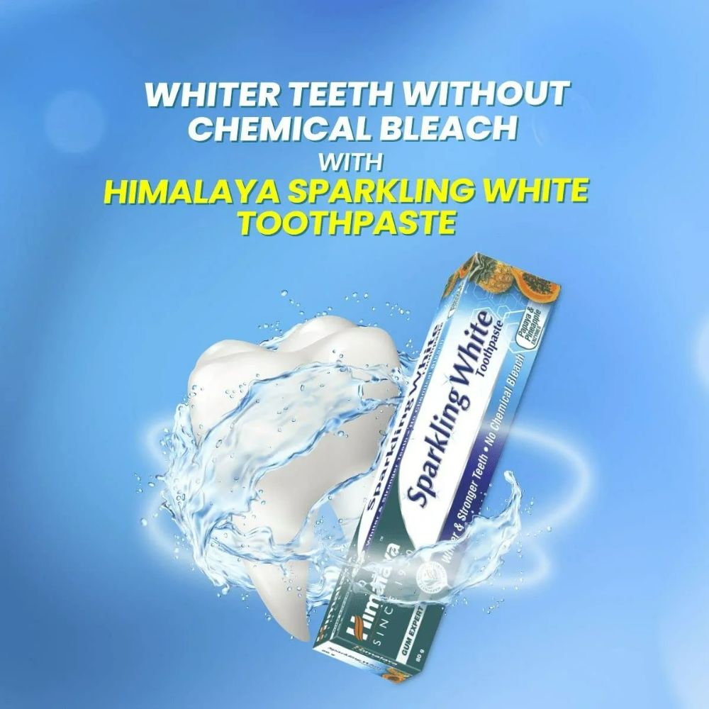 Himalaya Sparkling White Tooth Paste - Indyancart