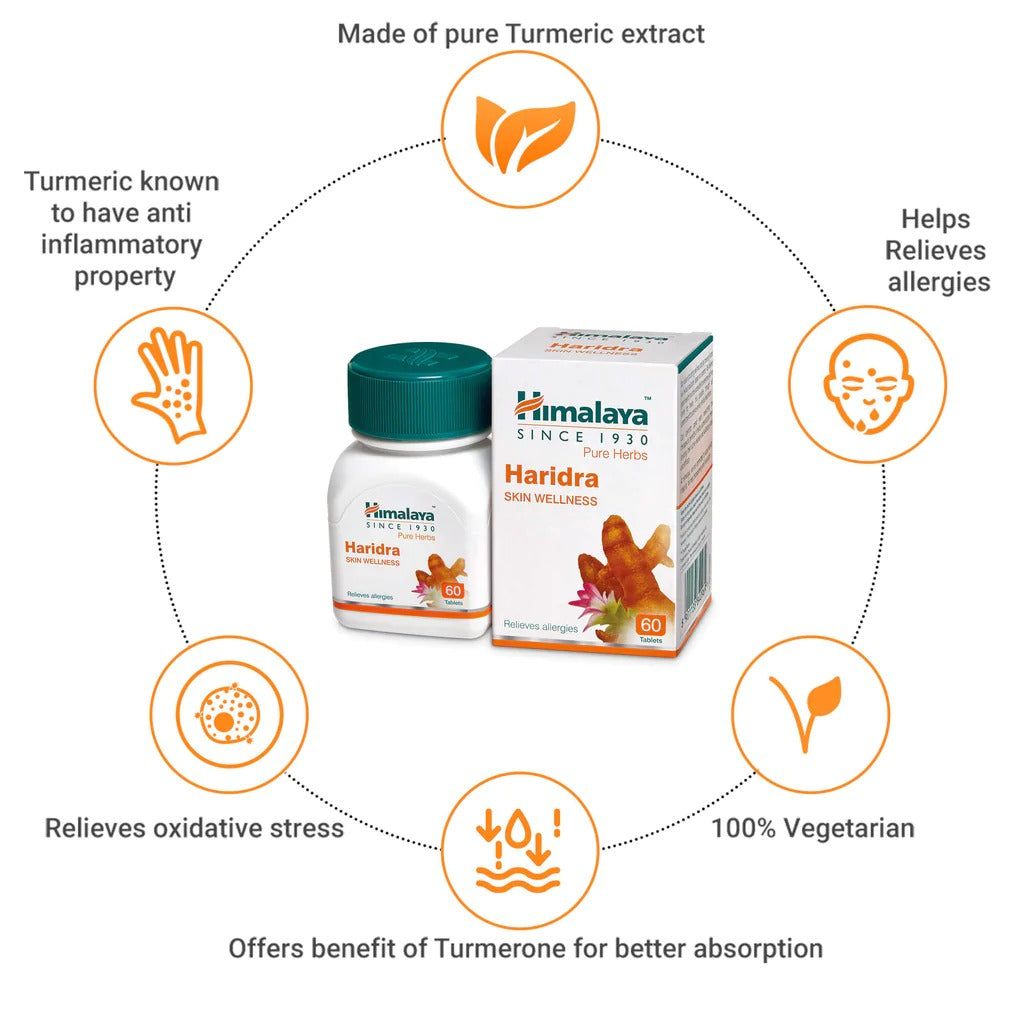 Himalaya Herbals - Haridra Skin Wellness - Indyancart