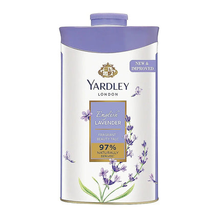 Yardley London English Lavender Perfumed Deodorizing Talc Talcum Powder - Indyancart