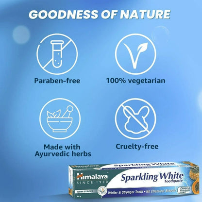 Himalaya Sparkling White Tooth Paste - Indyancart