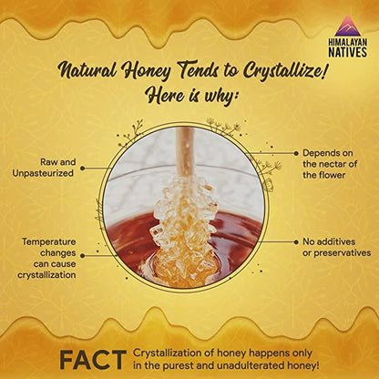 Himalayan Natives Multifloral Raw Honey - Indyancart
