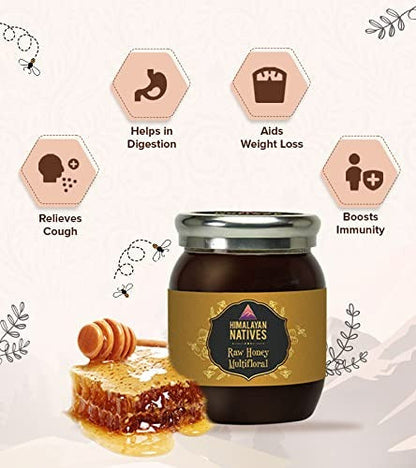 Himalayan Natives Multifloral Raw Honey - Indyancart