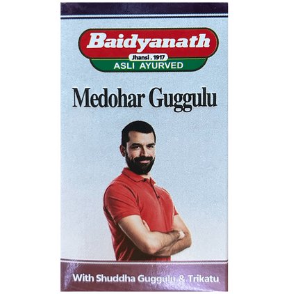 Baidyanath Jhansi Medohar Guggulu - Indyancart