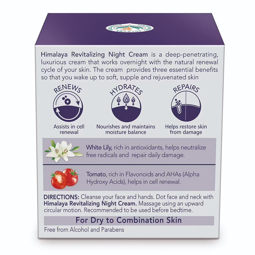 Himalaya Revitalizing Night Cream - Indyancart